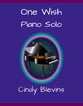 One Wish piano sheet music cover